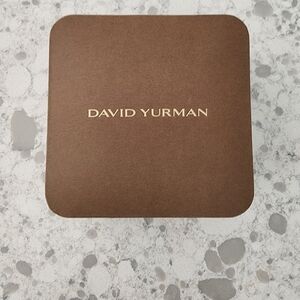 Authentic David Yurman Elegant Brown Jewelry Box